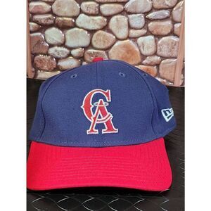 California Angels New Era Cooperstown Collection Team Classic 39THIRTY Flex Hat